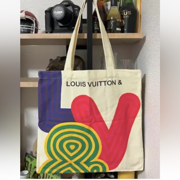 Louis Vuitton multicolor Limited edition Canvas Eco Tote Bag handbag - Picture 3 of 9